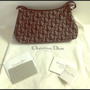 Christian Dior small messenger canvas bag
